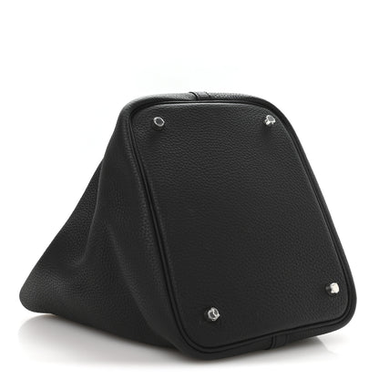 Hermes Taurillon Clemence Picotin Lock 22 MM Black 4 of 10
