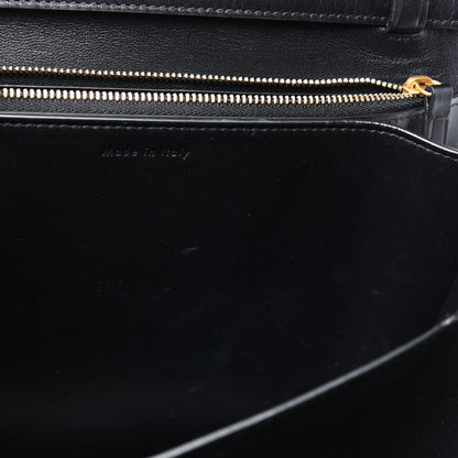 Celine Box Calfskin Medium Classic Box Flap Bag Black 7 of 20