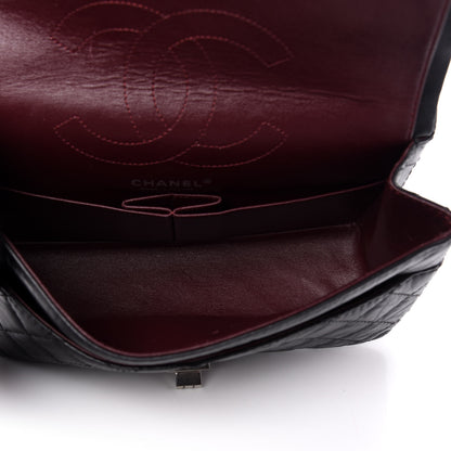 Chanel Aged Calfskin Quilted 2.55 Reissue 225 Flap Black 5 of 14