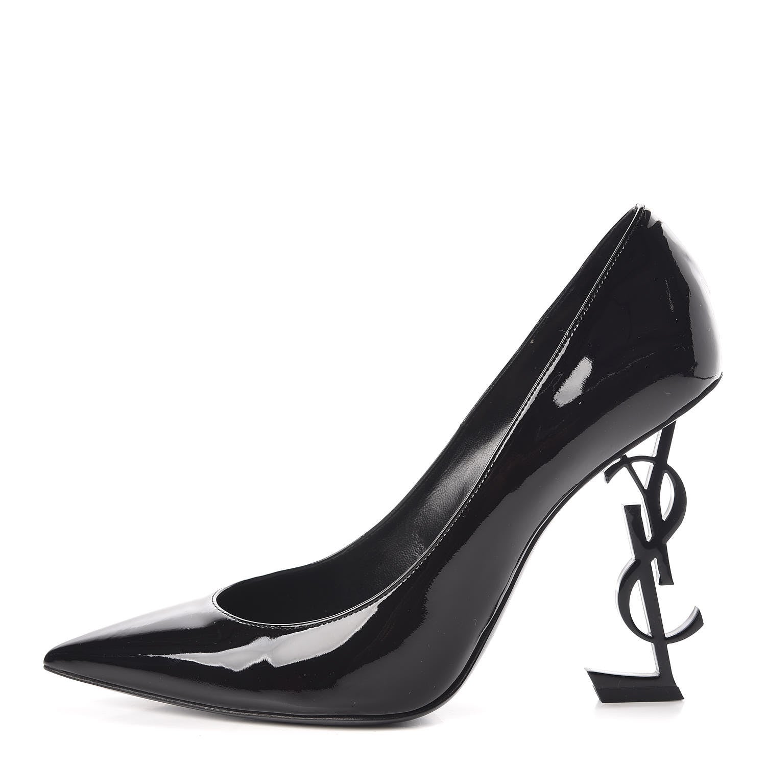 Saint Laurent Patent Opyum 110 Pumps 39.5 Black 1 of 11