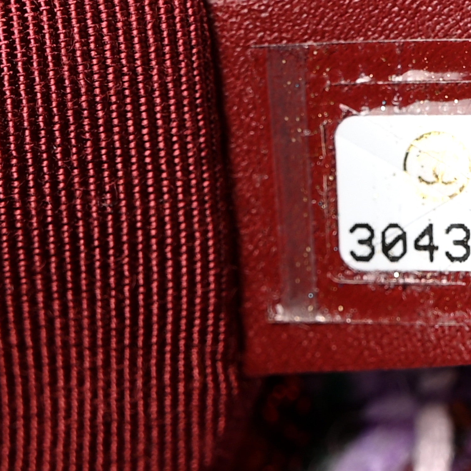 Chanel Tweed Quilted Medium Chanel 19 Flap Red Purple Green 7 of 10
