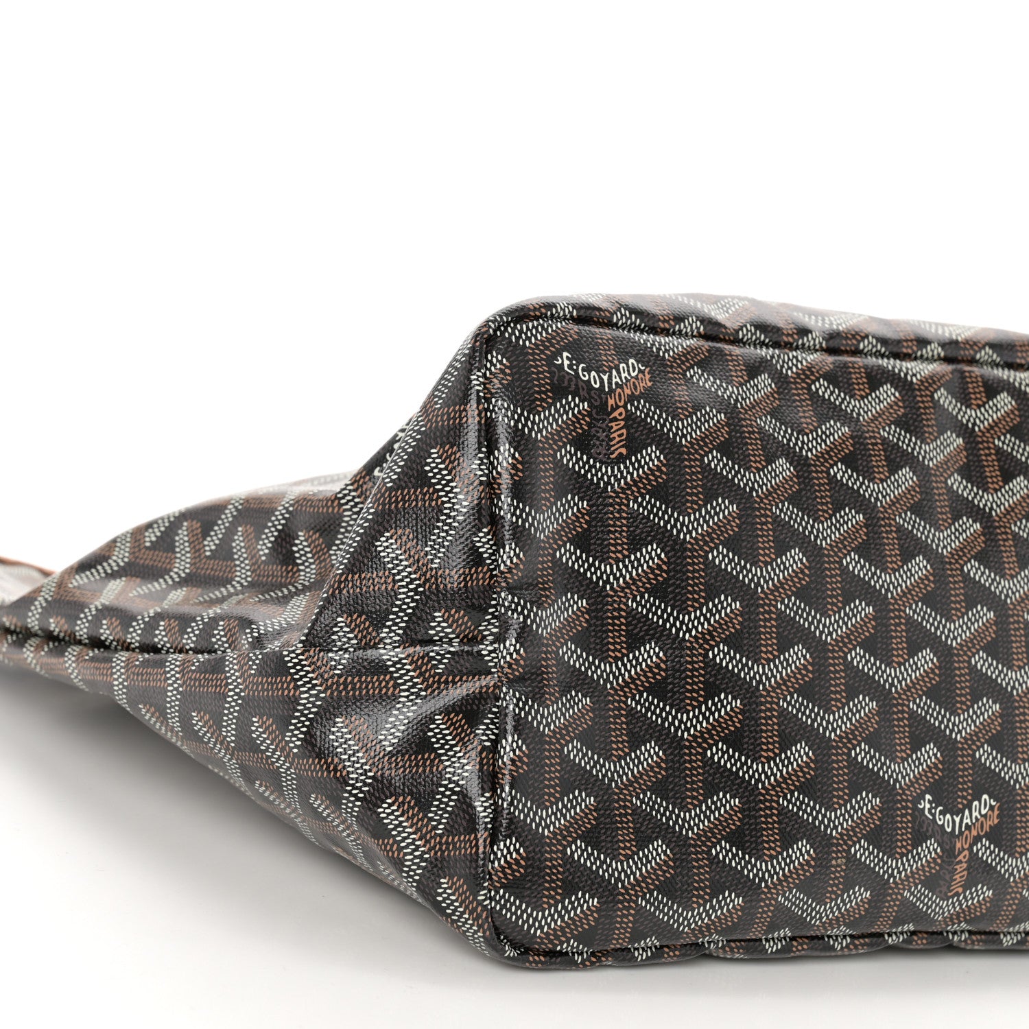 Goyard Goyardine Saint Louis PM Black Gold 10 of 11