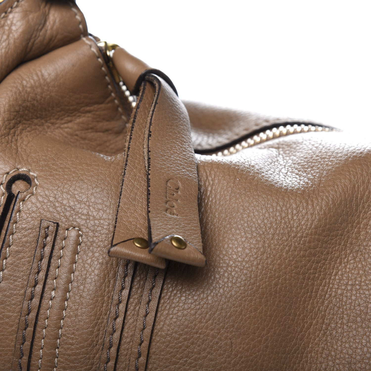 Chloe Calfskin Large Marcie Hobo Nut 11 of 13
