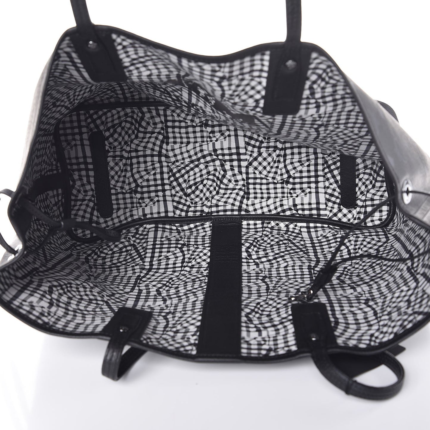 Visetos Large Liz Reversible Shopper Tote Black