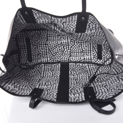 MCM Visetos Large Liz Reversible Shopper Tote Black 8 of 9