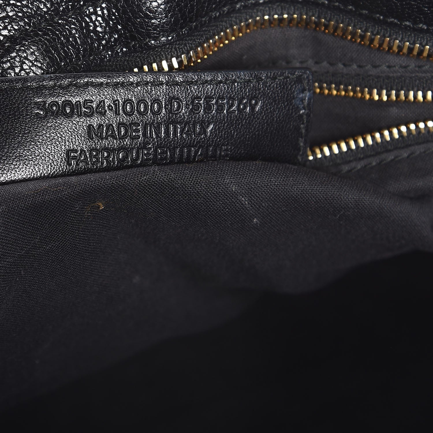 Balenciaga Chevre Gold Metallic Edge Hardware City Black 7 of 8