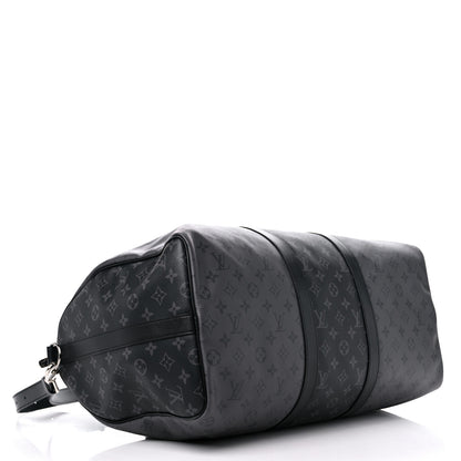 Louis Vuitton Monogram Eclipse Keepall Bandouliere 55 3 of 8