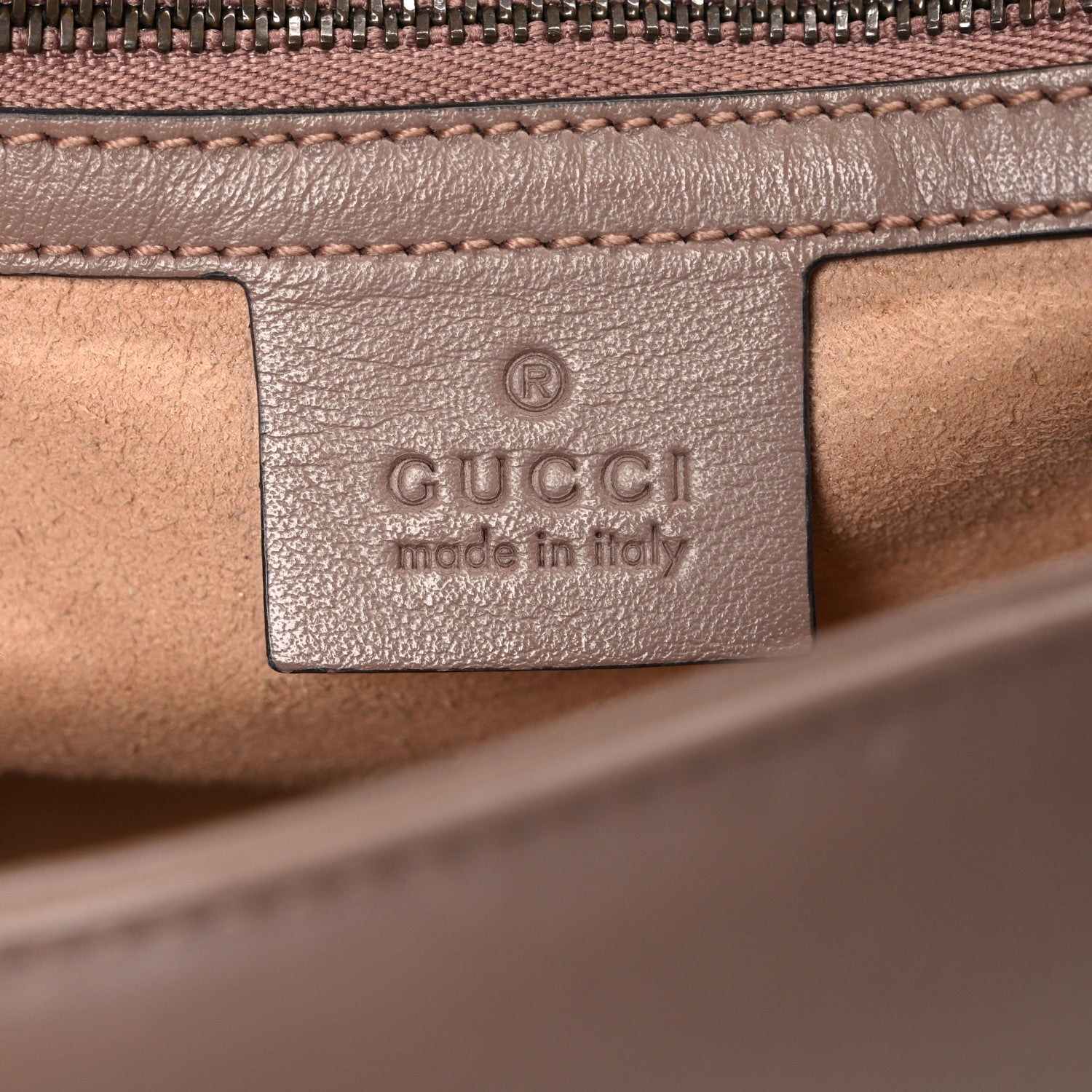 Gucci Calfskin Matelasse Small GG Marmont Shoulder Bag Porcelain Rose 6 of 13