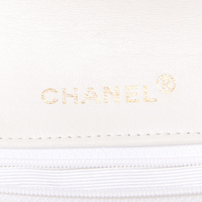 Chanel Lambskin Quilted Small Single Flap White 8 of 9