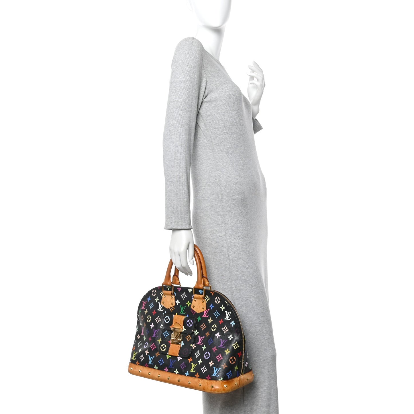Monogram Multicolor Alma GM Black