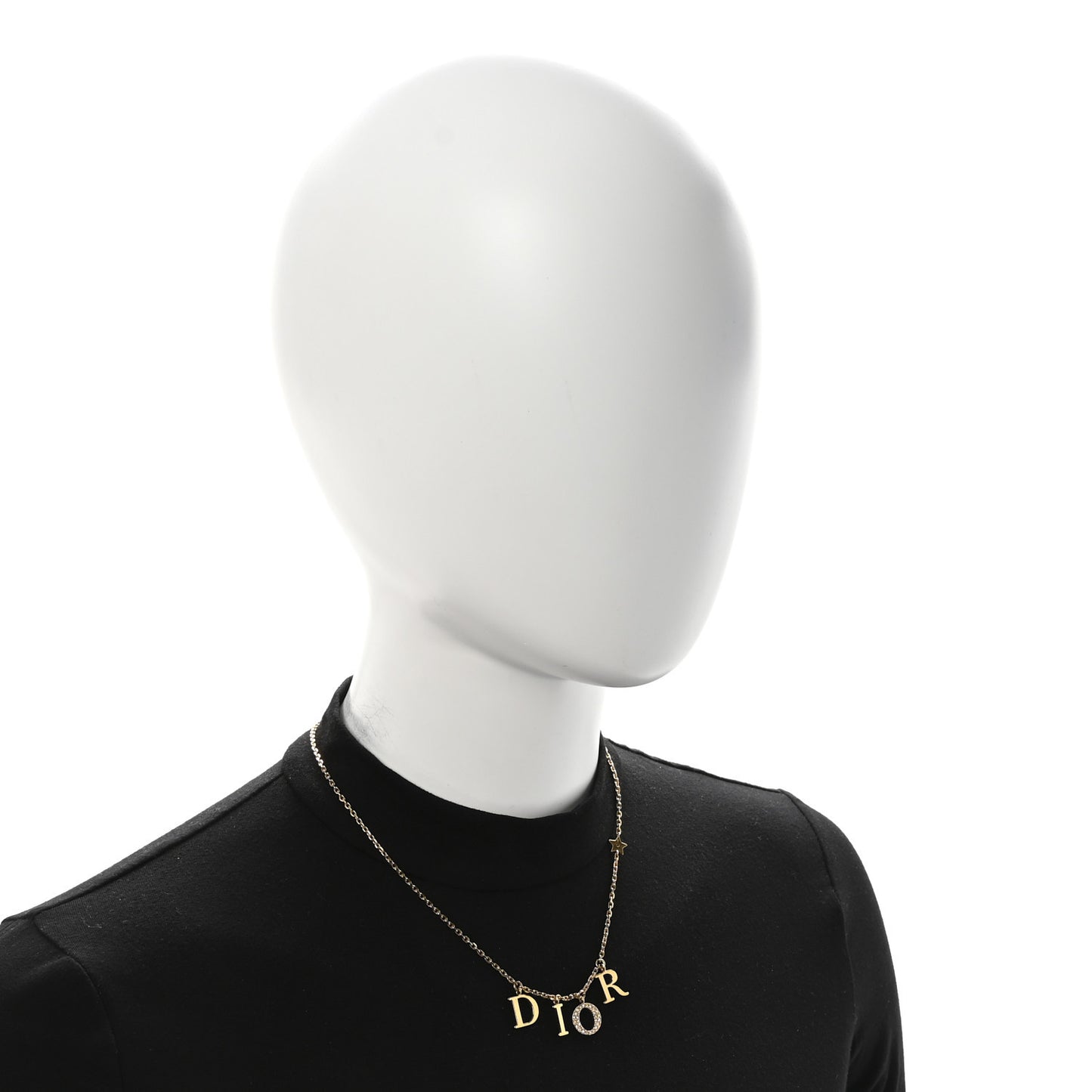 Crystal Dio(r)evolution Necklace Gold