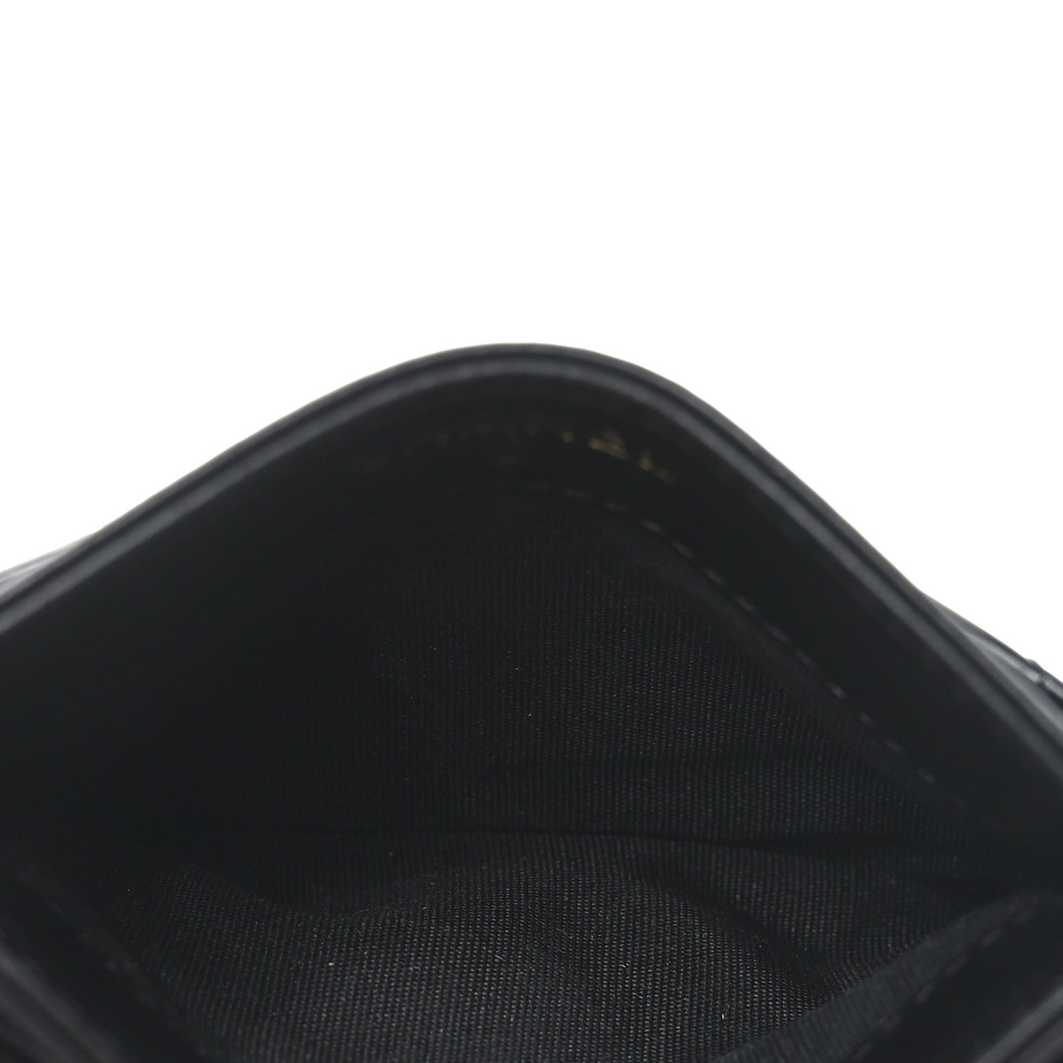 Chanel Patent Calfskin Quilted Card Holder Black 5 of 9