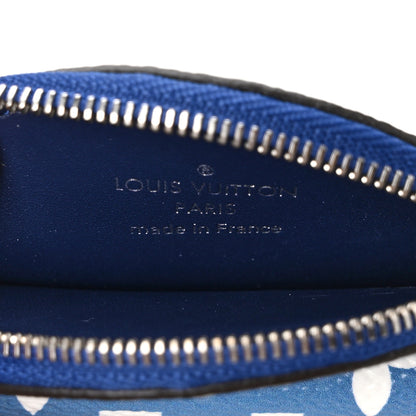 Louis Vuitton Monogram Escale 30mm Daily Multi Pocket Belt 80 32 Blue 4 of 8