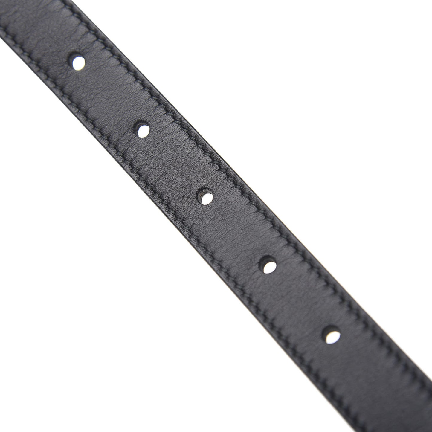 Calfskin Double G 20mm Belt 75 30 Black