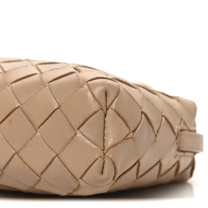 Bottega Veneta Nappa Intrecciato Nodini Mini Crossbody Almond 11 of 12