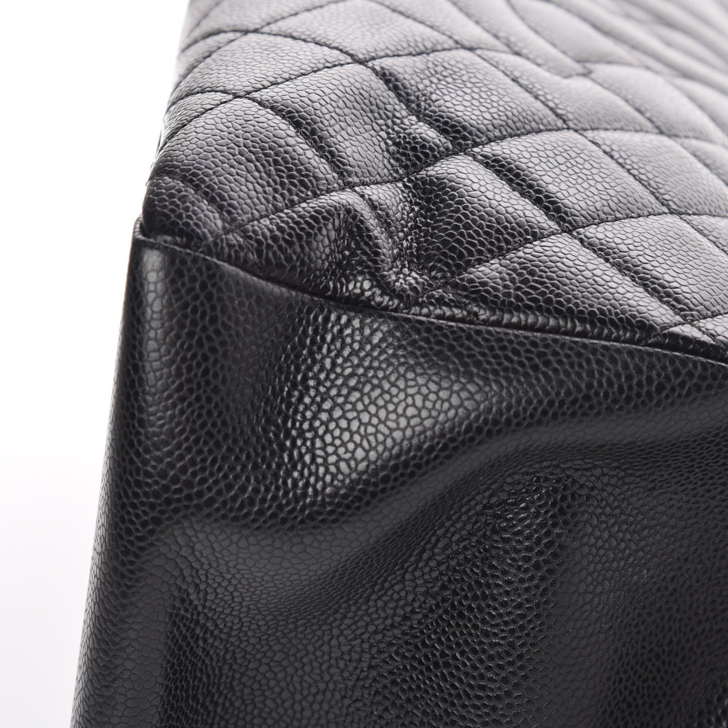 Chanel Caviar Quilted Grand Shopping Tote GST Black 11 of 13