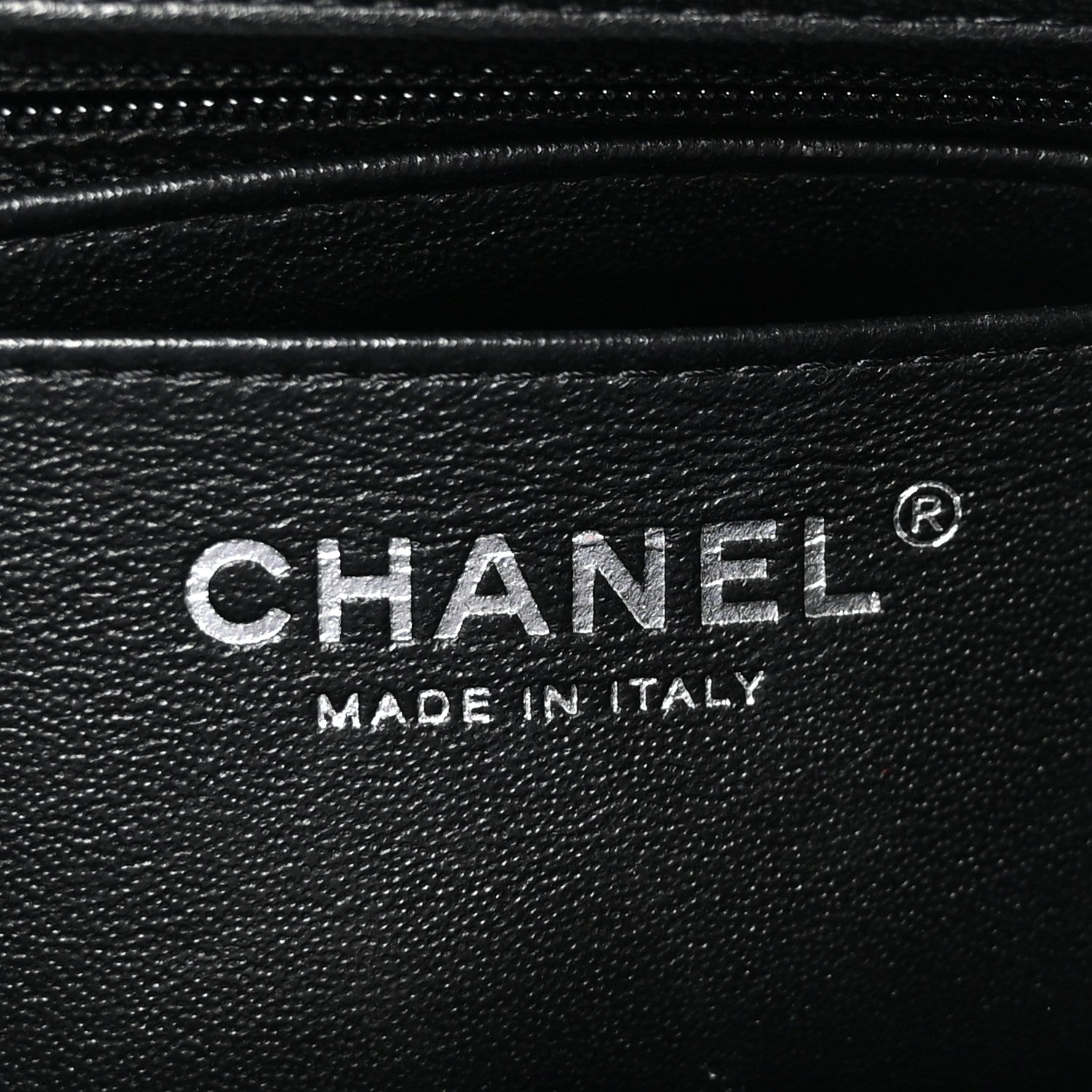 Chanel Lambskin Quilted Mini Square Flap Black 6 of 11