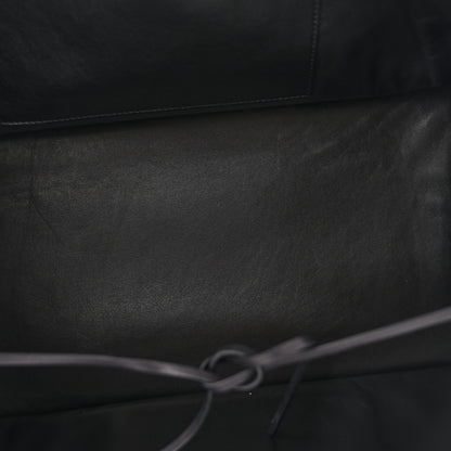 The Row Polished Saddle Calfskin Idaho Top Handle Black 5 of 11