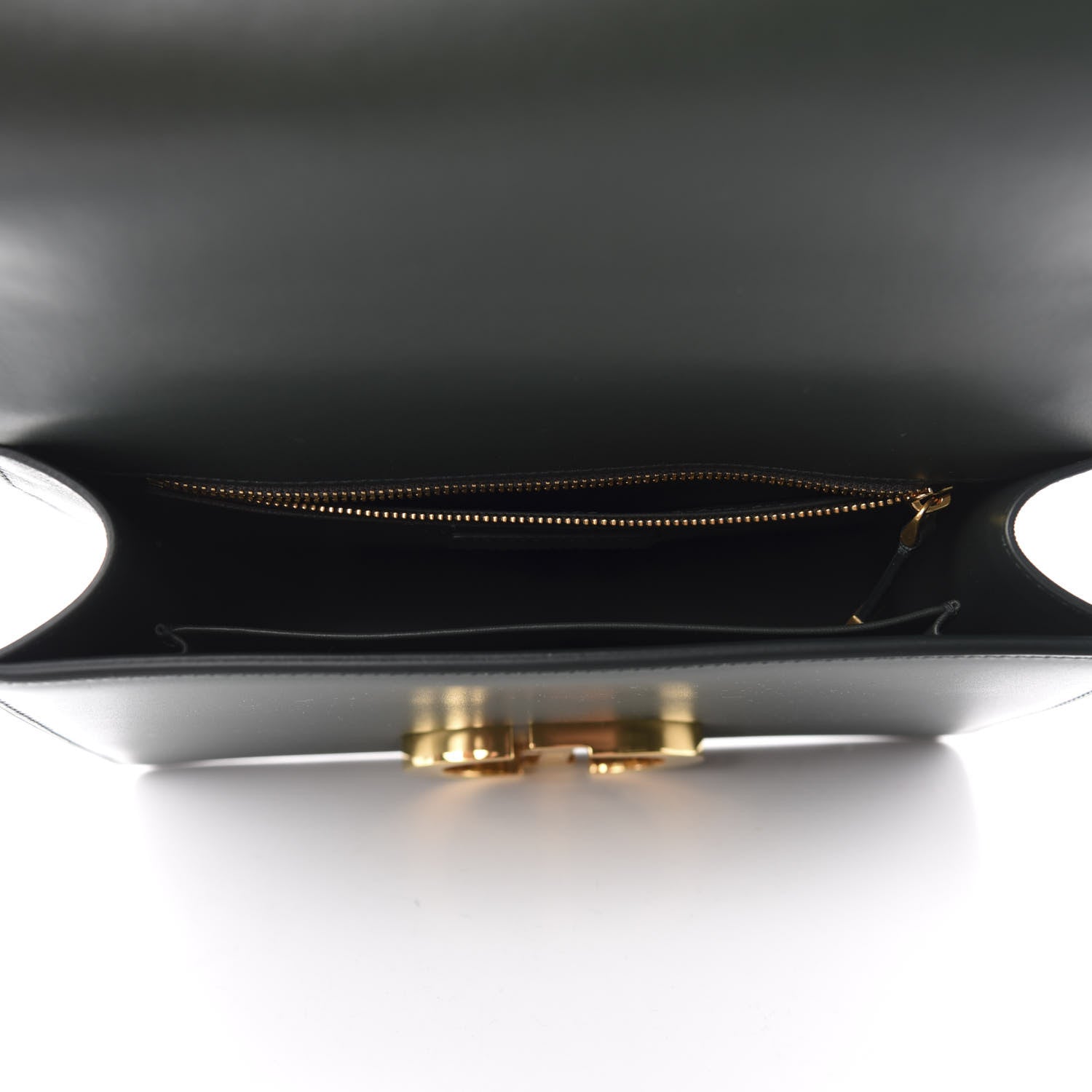 Christian Dior Smooth Calfskin 30 Montaigne Flap Bag Dark Green 5 of 9