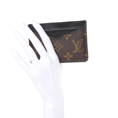 Louis Vuitton Monogram Macassar Neo Porte-Cartes Card Holder 2 of 7