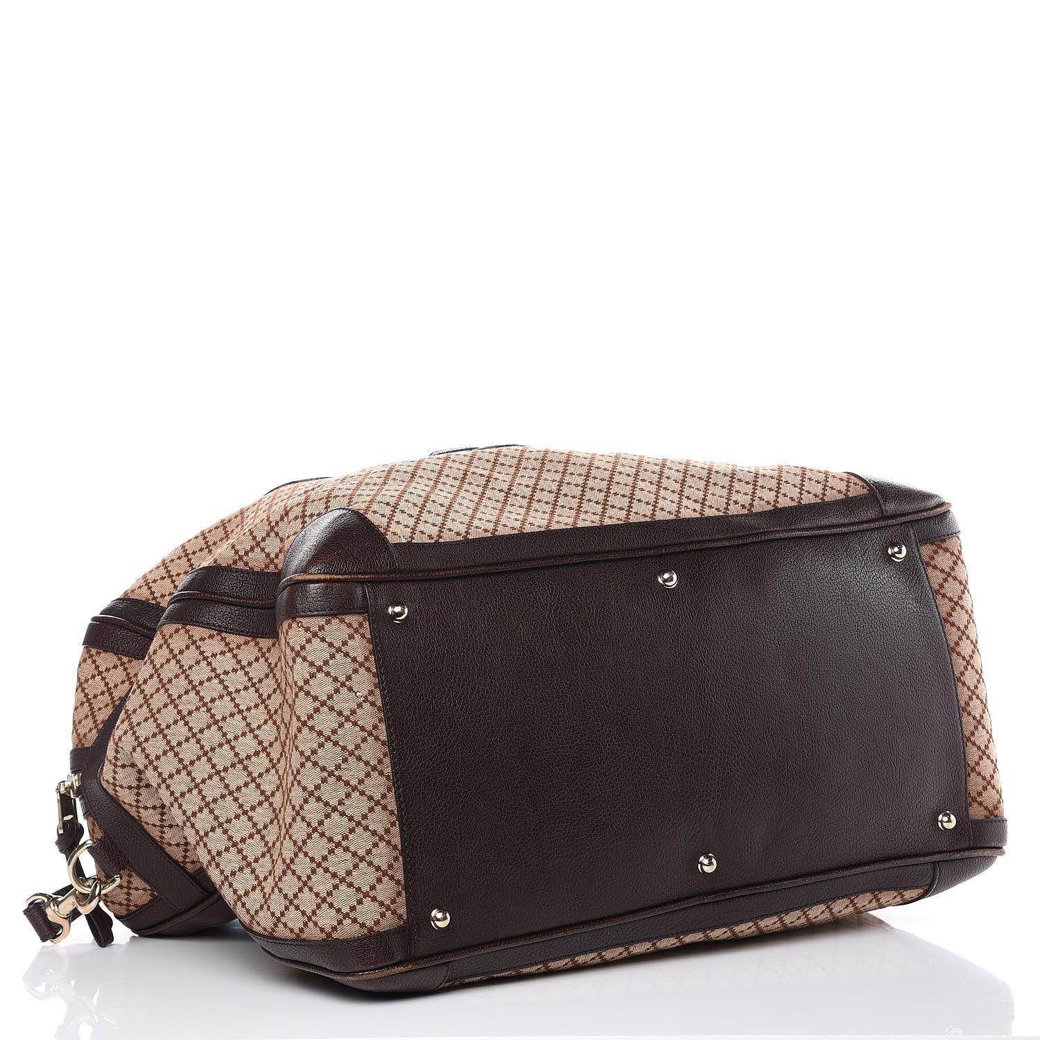 Gucci Diamante Duffle Bag Brown 4 of 17