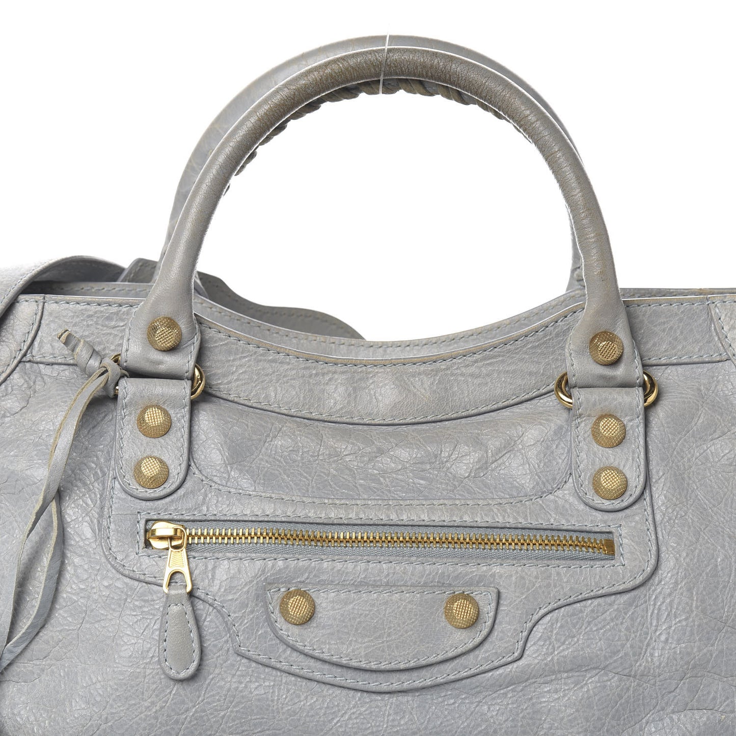 Agneau Giant 12 Gold Hardware City Bleu Acier Ciel