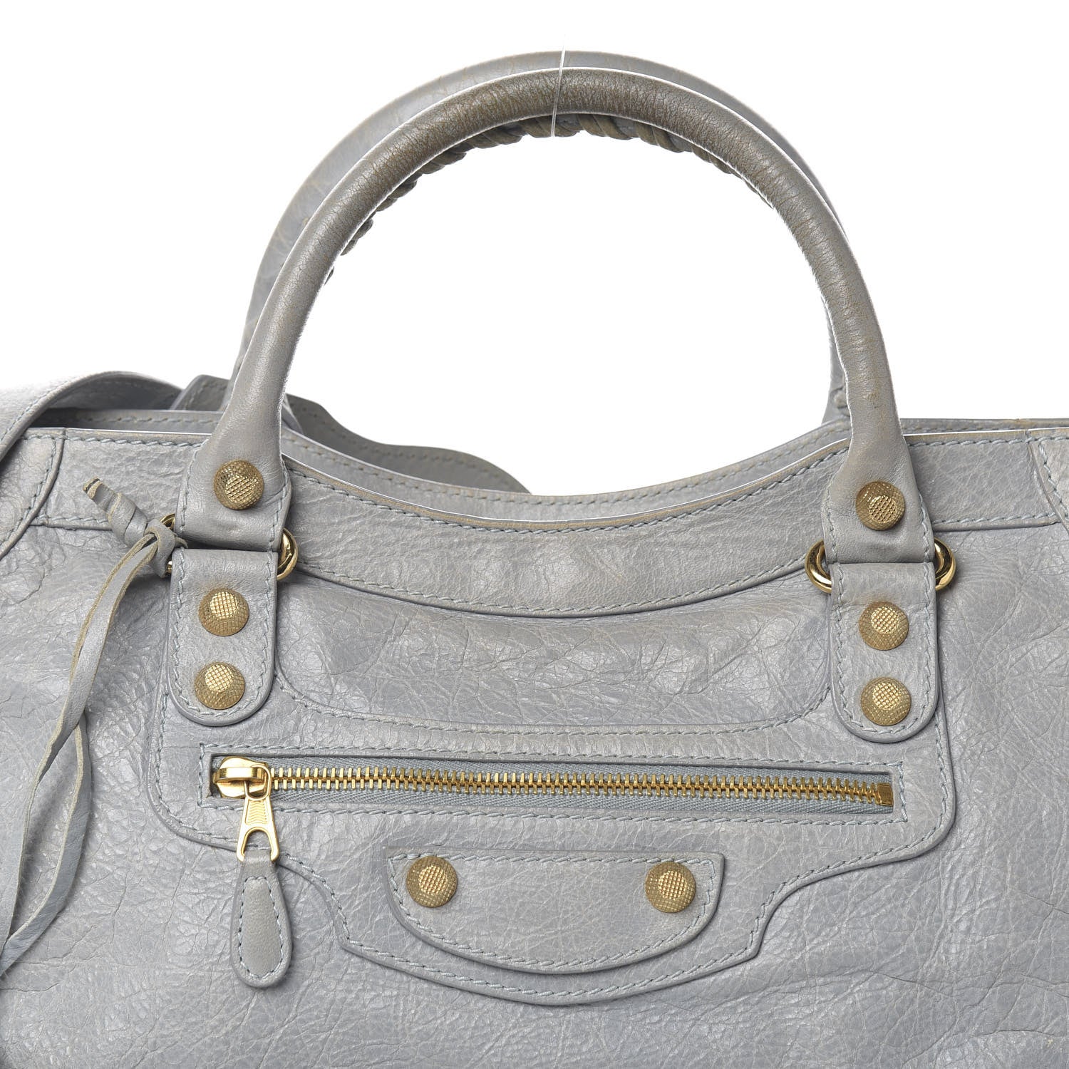 Balenciaga Agneau Giant 12 Gold Hardware City Bleu Acier Ciel 16 of 16