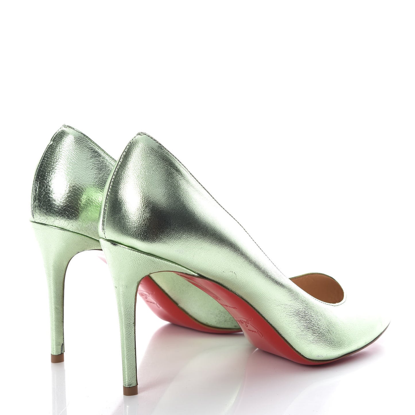 Metallizzato Nappa Fifi 80 Pumps 38 Verde