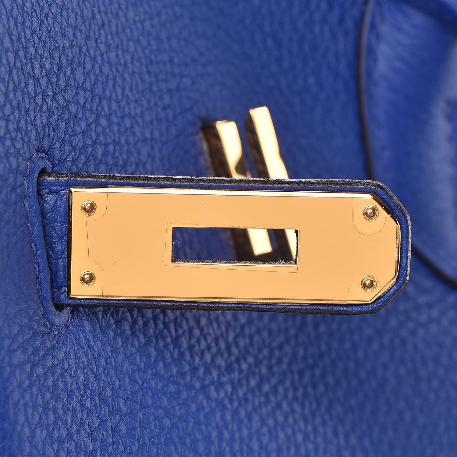 Hermes Togo Birkin 35 Bleu Electrique 16 of 32