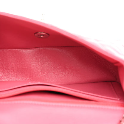 Chanel Lambskin Quilted Mini Rectangular Flap Pink 5 of 10