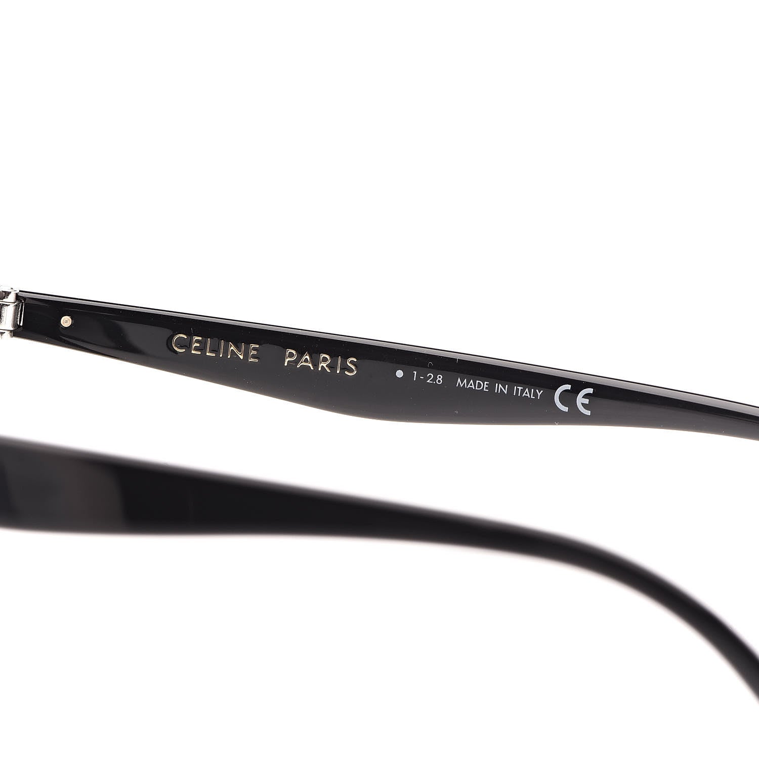 Celine Flat Top Shield Sunglasses CL 40006IN Black 5 of 7