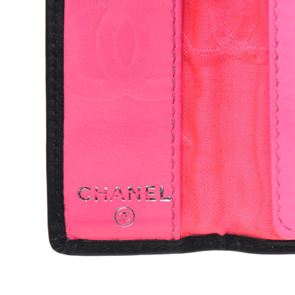 Chanel Calfskin Quilted Cambon 6 Key Holder Black 6 of 16