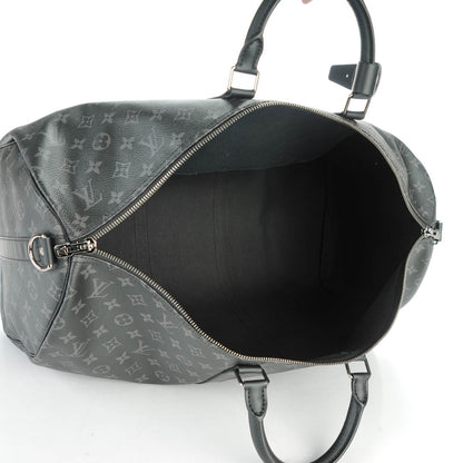Louis Vuitton Monogram Eclipse Keepall Bandouliere 55 6 of 8
