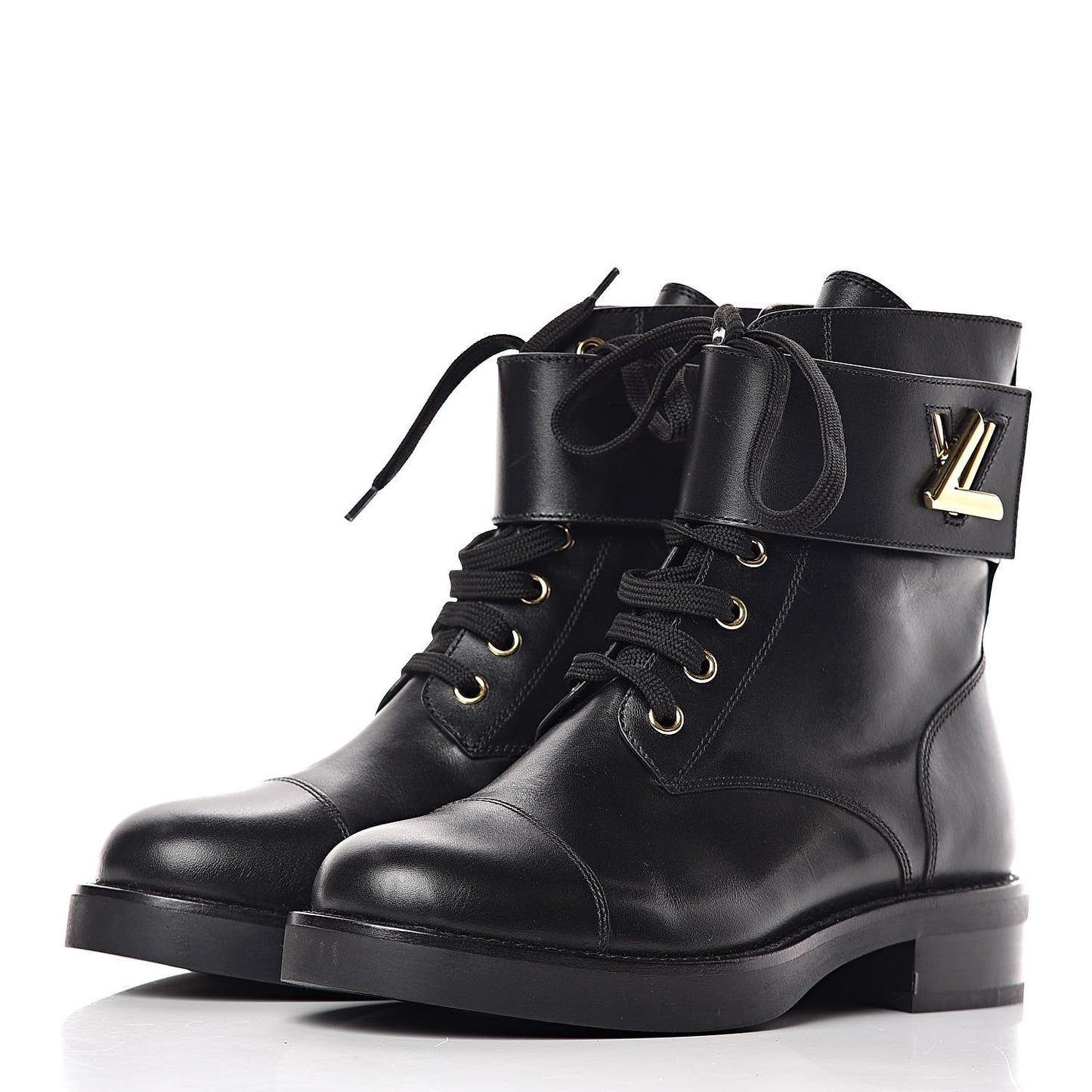 Calfskin Wonderland Ranger Boots 36 Black