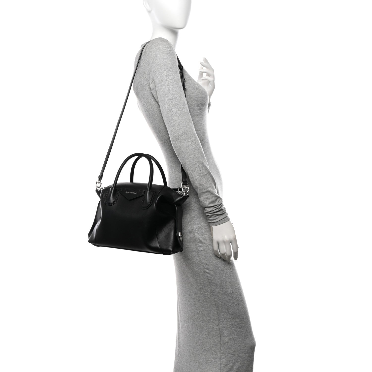 Givenchy Smooth Calfskin Small Soft Antigona Black 2 of 9