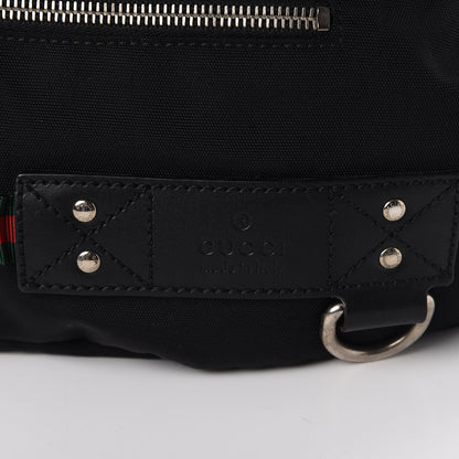 Gucci Nylon Web Belt Bag Black 10 of 11