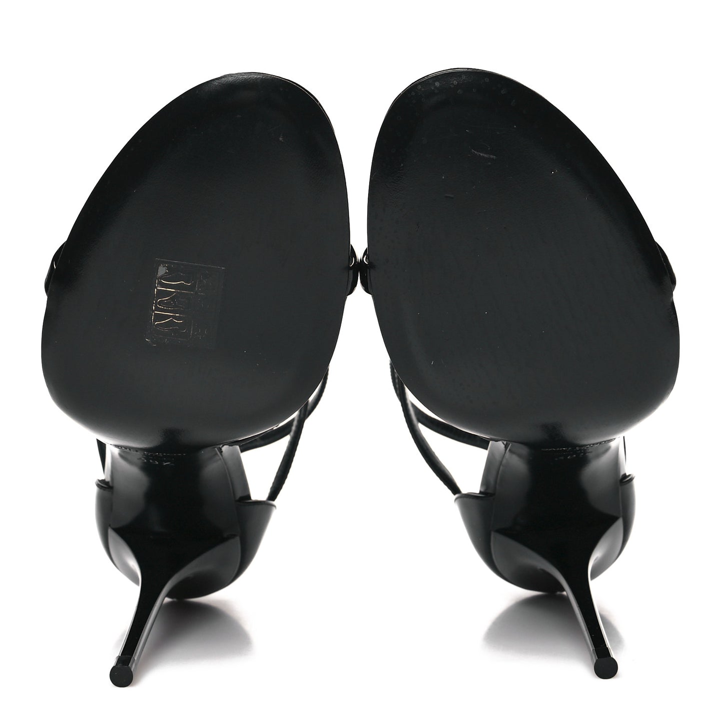 Patent Cassandra 100 Sandals 38.5 Black
