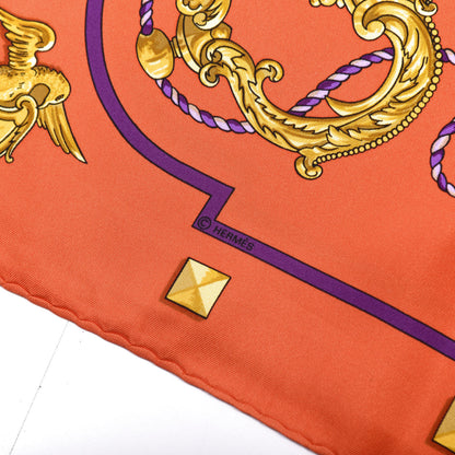 Hermes Silk Keys Les Cles Scarf 90 3 of 6