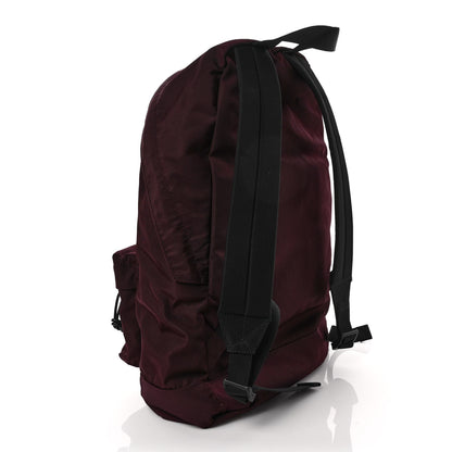 Balenciaga Nylon Canvas Explorer Backpack Bordeaux 3 of 9
