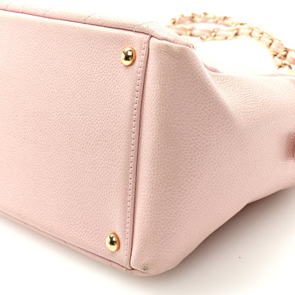 Chanel Caviar Quilted Petit Timeless Shopping Tote PTT Pink 9 of 13
