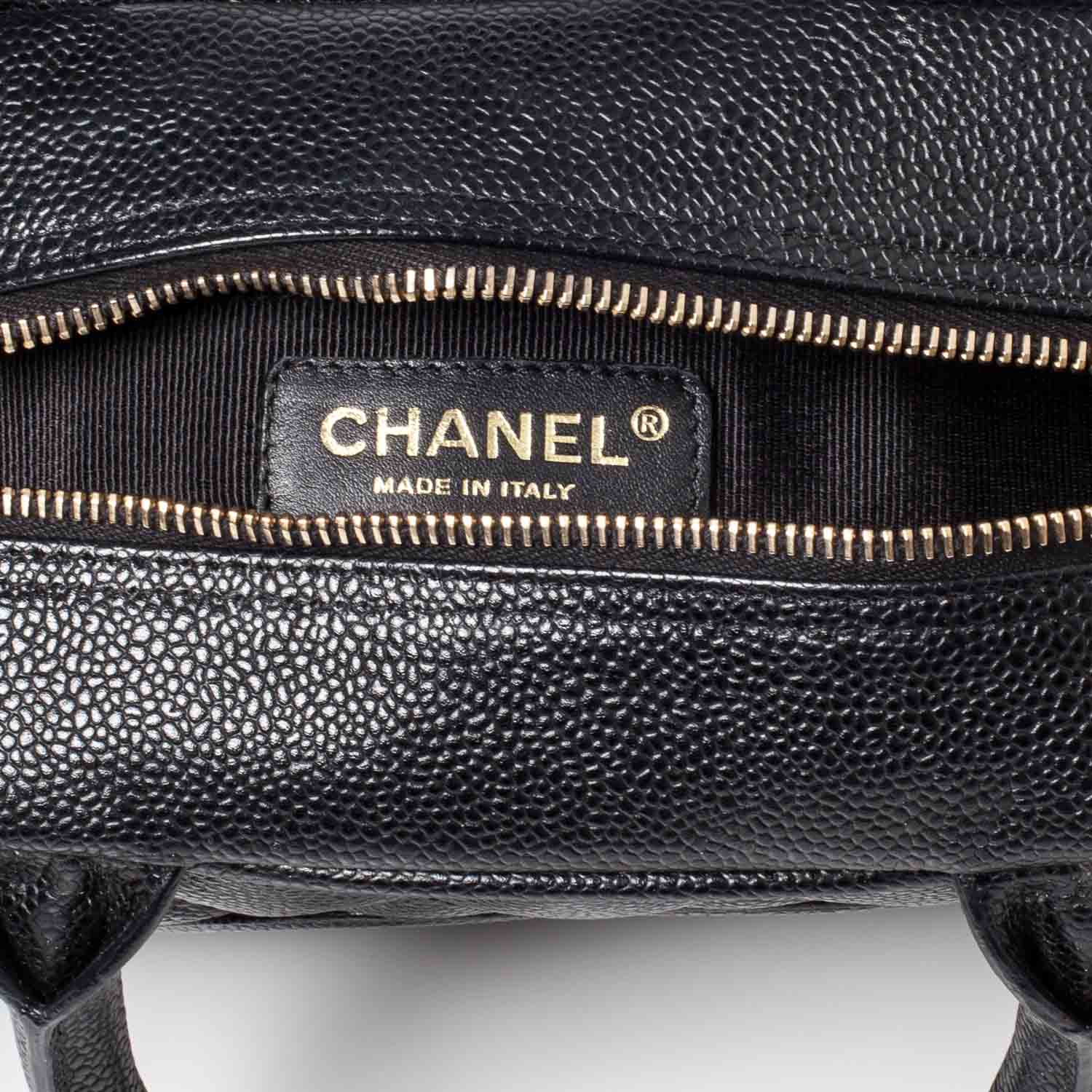 Chanel Caviar Small Bowler Black 7 of 8