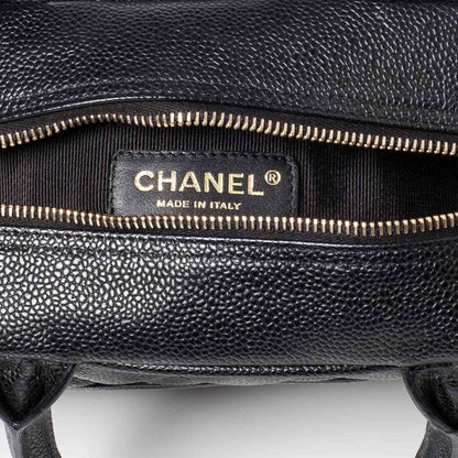 Chanel Caviar Small Bowler Black 7 of 8