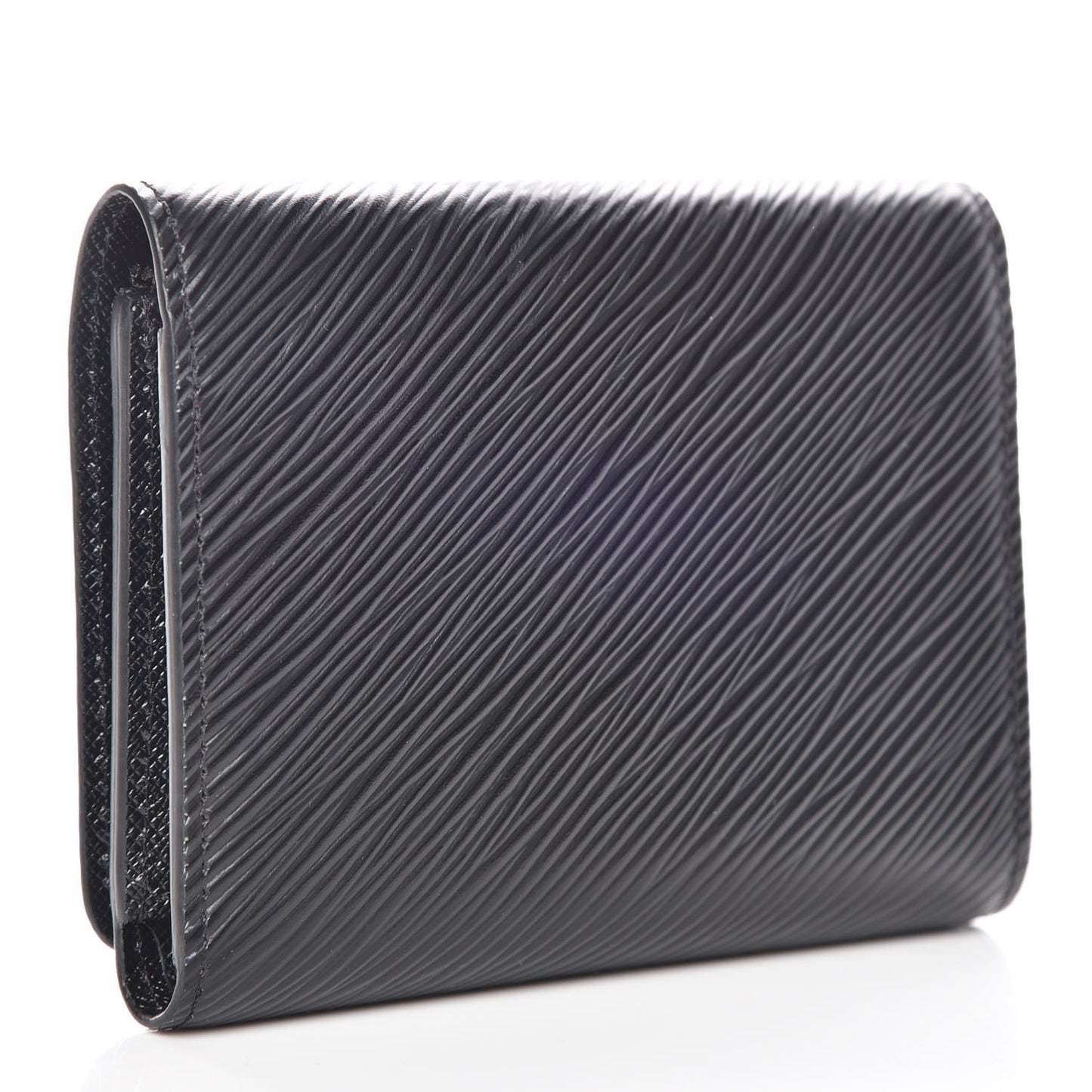 Epi Twist Compact Wallet Black