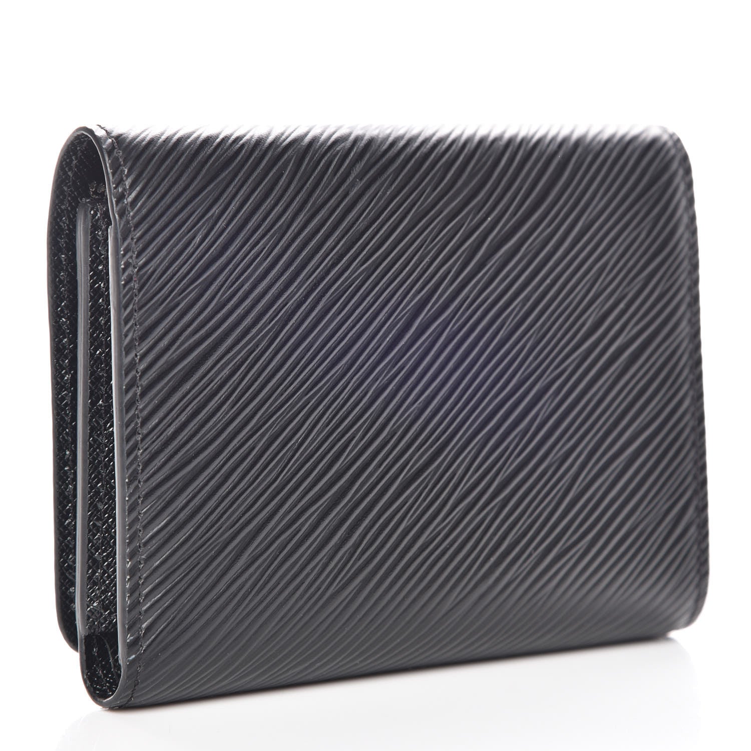 Louis Vuitton Epi Twist Compact Wallet Black 3 of 7