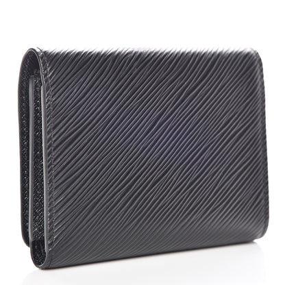 Louis Vuitton Epi Twist Compact Wallet Black 3 of 7