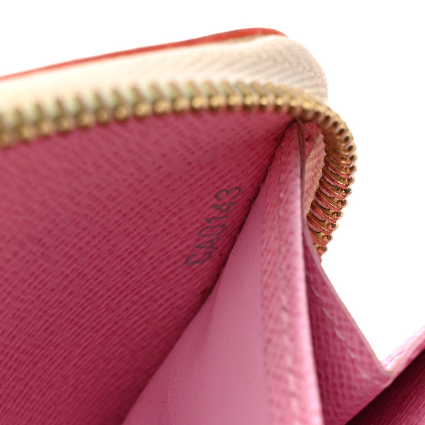 Monogram Multicolor Zippy Wallet White Litchi