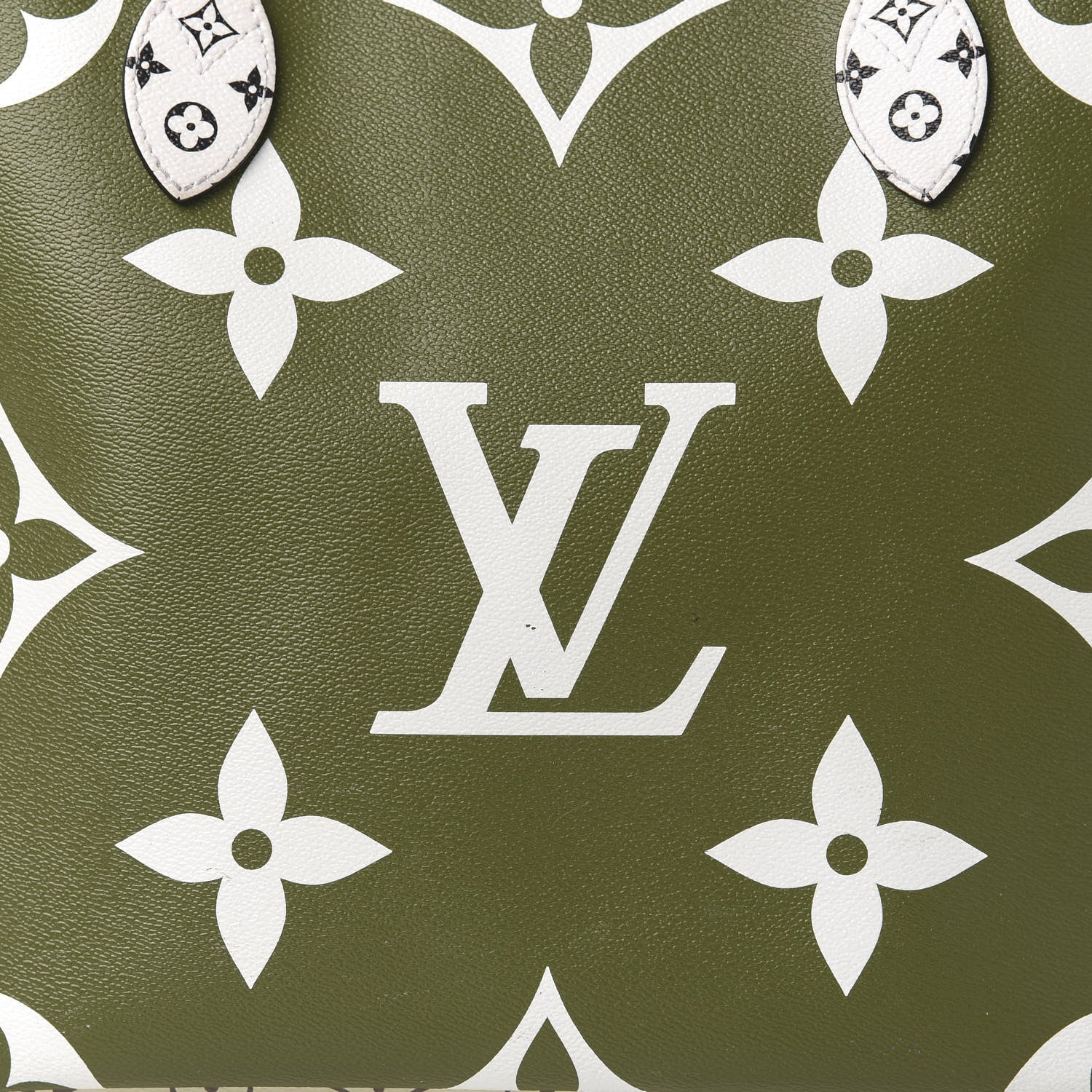 Louis Vuitton Monogram Giant Neverfull MM Kaki 11 of 11