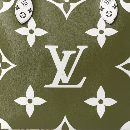 Louis Vuitton Monogram Giant Neverfull MM Kaki 11 of 11