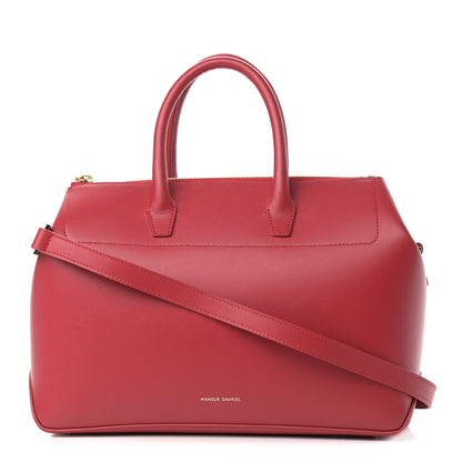 Mansur Gavriel Calfskin Mini Travel Crossbody Bag Flamma 1 of 10