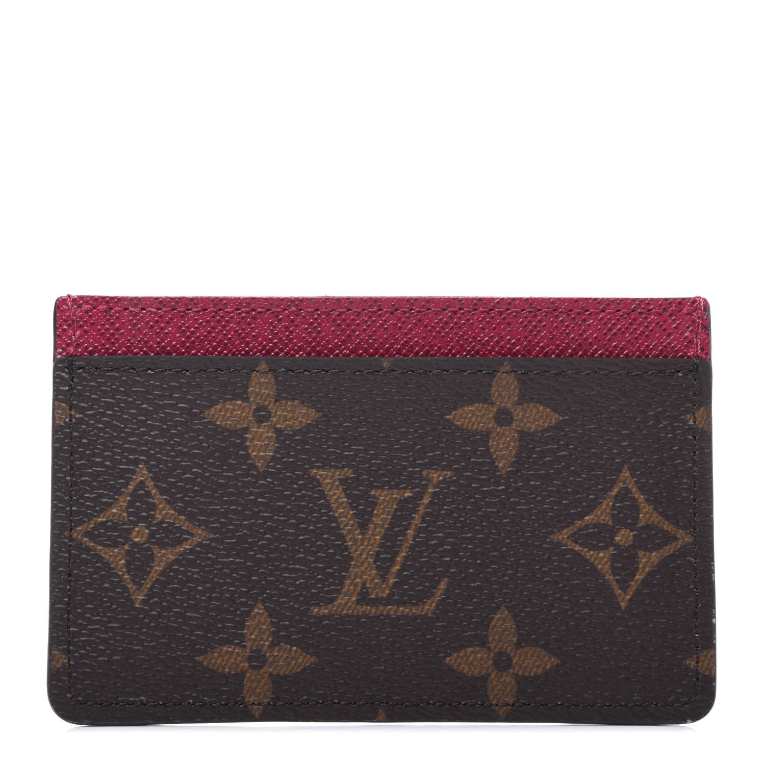 Louis Vuitton Monogram Card Holder Fuchsia 1 of 9